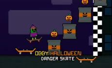 Obby Halloween Danger Skate